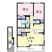 カーサ ドマーニの間取り画像