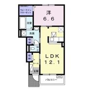 サンライトかがわAの間取り画像