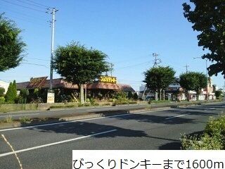 近くの飲食店まで1,600m（徒歩20分）