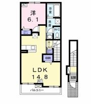 cheerful（チアフル）の間取り画像