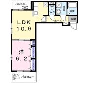 メゾンコリーヌ 4の間取り画像