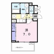 メゾンコリーヌ 4の間取り画像