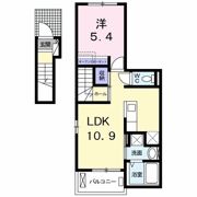 マリオ北島 Aの間取り画像