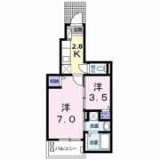 マリオ北島 Bの間取り画像