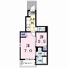 マリオ北島 Bの間取り画像
