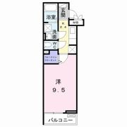 マリオ北島 Dの間取り画像