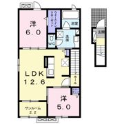 カルマーレⅡの間取り画像