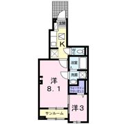 アルカンシェル暁の間取り画像