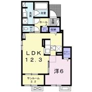 グリッツェンⅡの間取り画像