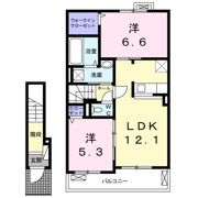 エスポワール剱光寺の間取り画像