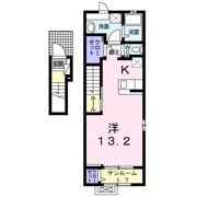 プレジールBの間取り画像