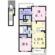 レジデンス タカハシⅤの間取り画像