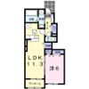 ヒルズ1．福田Bの間取り画像