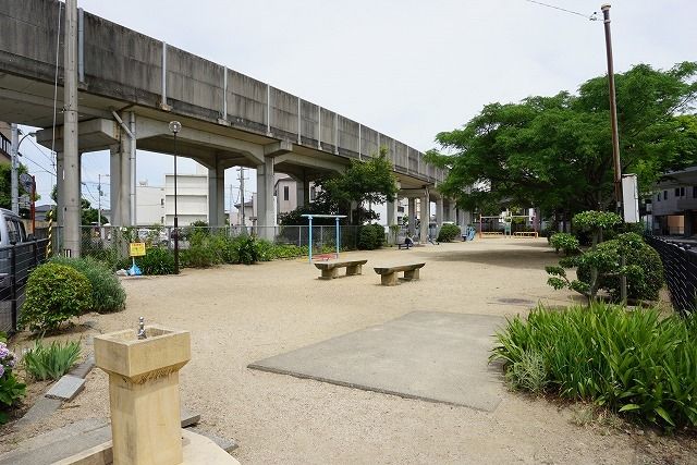 近くの北佐古緑地まで450m（徒歩6分）