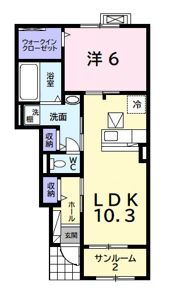 ファン メゾンの間取り画像