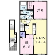 エクセルハイツ モアの間取り画像