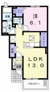 プレゾンⅠの間取り画像
