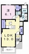 プレゾンⅡの間取り画像
