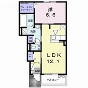 グランローゼ加屋Ⅰの間取り画像