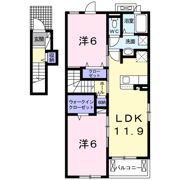 ムーネル セニーヤー Ⅱの間取り画像
