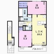 向日葵の和 Ⅰの間取り画像