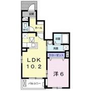 ヴェルソー有本Ⅱの間取り画像