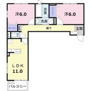 ポーラスターⅡの間取り画像