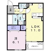 ポーラスターⅢの間取り画像