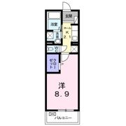 シャルム肥後Ⅱの間取り画像