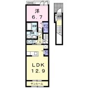サンライズ プレイスの間取り画像