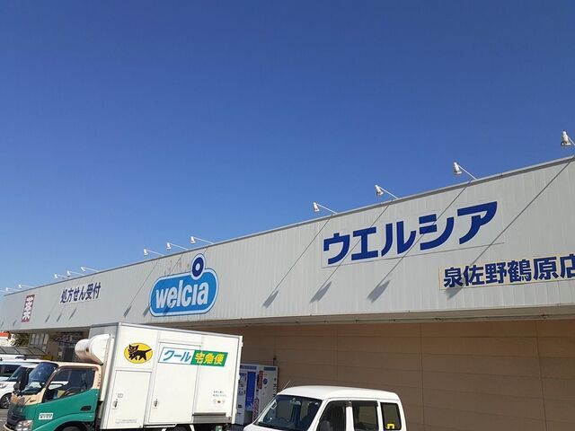 近くのウエルシア様まで740m（徒歩10分）