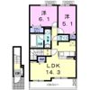 エテルノ アンⅡの間取り画像