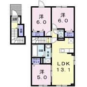 フォルテシモ Ⅵの間取り画像