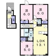 フォルテシモ Ⅵの間取り画像