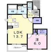 ラインアパート Ⅰの間取り画像
