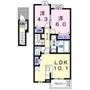 ボヌールの間取り画像