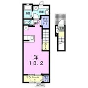 メゾン エトワール Ⅲの間取り画像