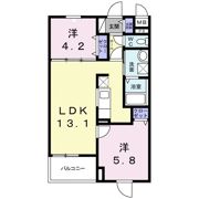 フレンドシップいこのべⅡの間取り画像