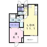 フレンドシップいこのべⅡの間取り画像