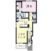 ブリーゼⅣの間取り画像
