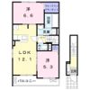 シャノワール Ⅱの間取り画像