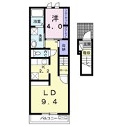 プリーマ津福の間取り画像