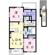 ステイションランドナガタキⅢの間取り画像