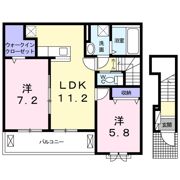 ベルオーブⅩⅢの間取り画像