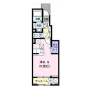 ベルシティの間取り画像