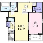 RiriaⅦ Ⅶの間取り画像