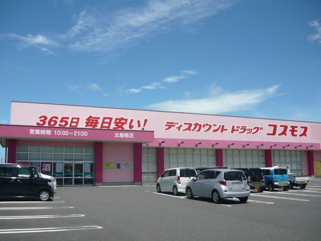 近くのドラッグコスモス北指宿店まで550m（徒歩7分）