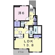 ファミーユⅣの間取り画像