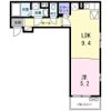 シャルマン東寺南Ⅱの間取り画像