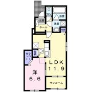 ヴィレッタ トレ Ⅱの間取り画像